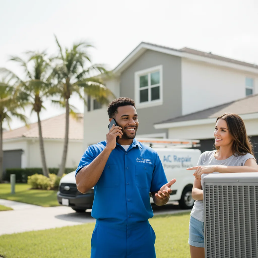 AC Repair Pompano Beach customer support in West Newfield
